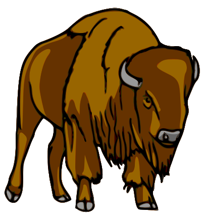 Bison leif lodahl 01 clipart