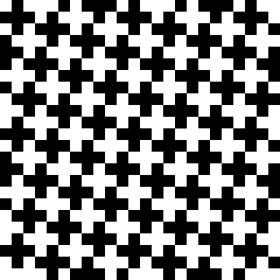 Black and White Crosses clipart