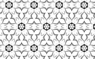 Black And White Pattern 2 clipart