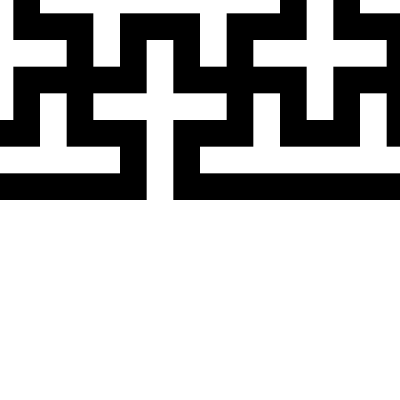 Black and white pattern (animated) clipart