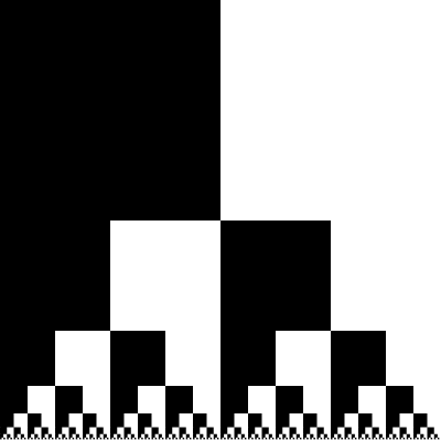 Black and white squares clipart