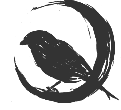 Black Bird In Black Moon clipart