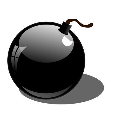Black Bomb clipart