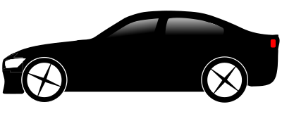 Black Car clipart