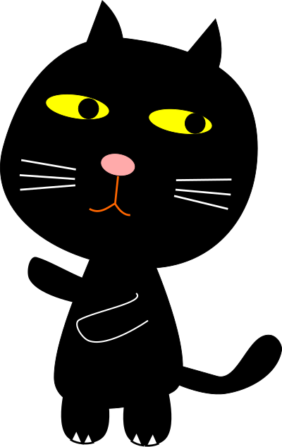 Black Cat clipart