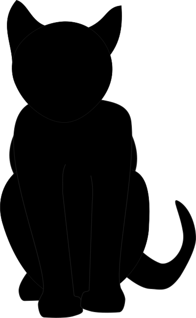 Black Cat clipart