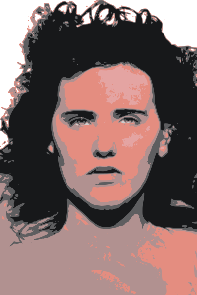 Black Dahlia - Red Shade Version clipart