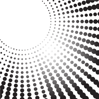 Black dots halftone effect clipart