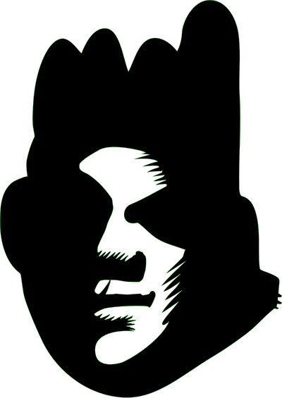 Black Face (graffiti) clipart