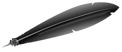 Black Feather clipart