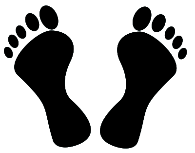 Black Feet clipart