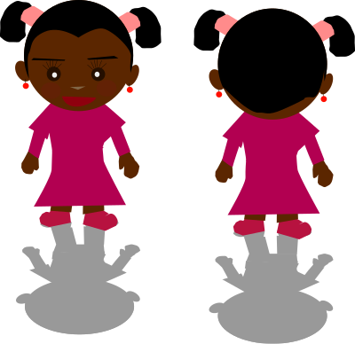 Black Girl - PNG clipart