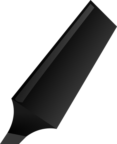 Black Highlighter clipart