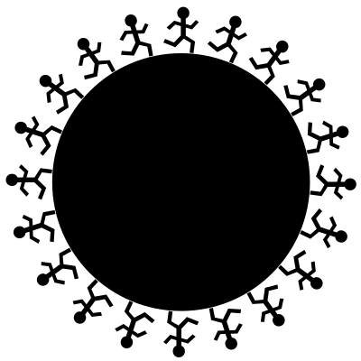 Black hole sun clipart
