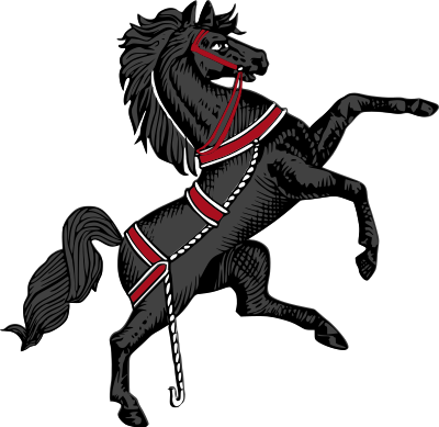 Black Horse clipart