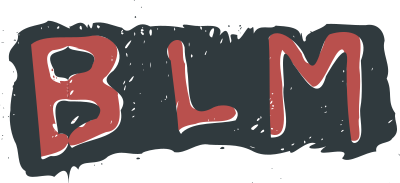 Black Lives Matter text clipart