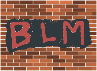 Black Lives Matter Wall clipart