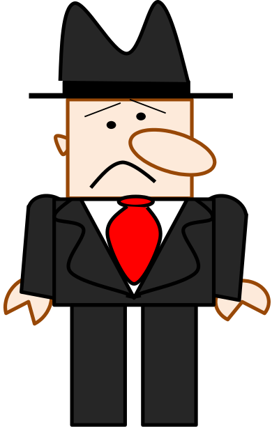 Black Man 2 clipart