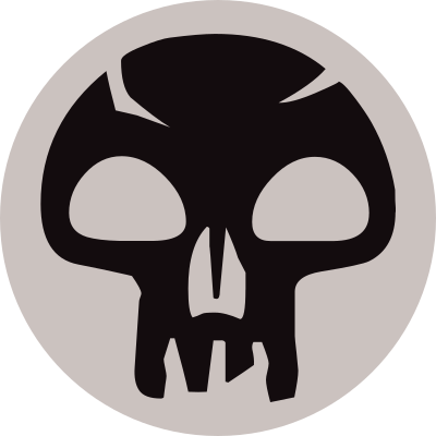 Black mana clipart