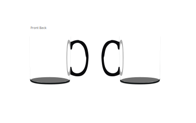 Black mug clipart