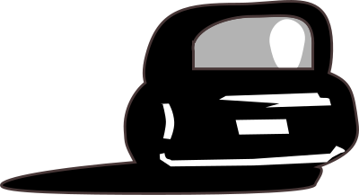 Black oldtimer clipart