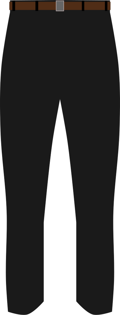Black Pants clipart