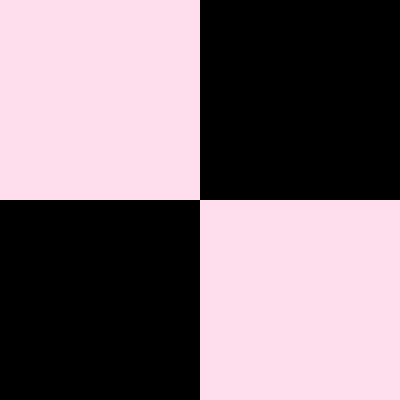 Black & pink checker pattern clipart