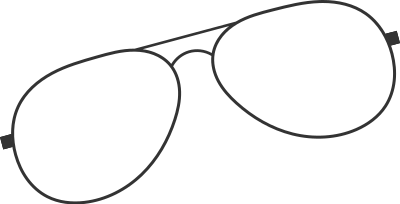 Black Sunglass clipart