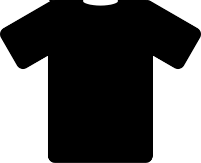 Black t-shirt clipart