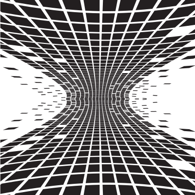 Black tiles reflection clipart