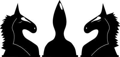 Black vs dual clipart