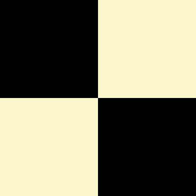 Black & yellow checker pattern clipart