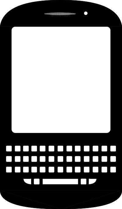 BlackBerry Q10 clipart