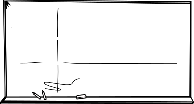 Blackboard clipart