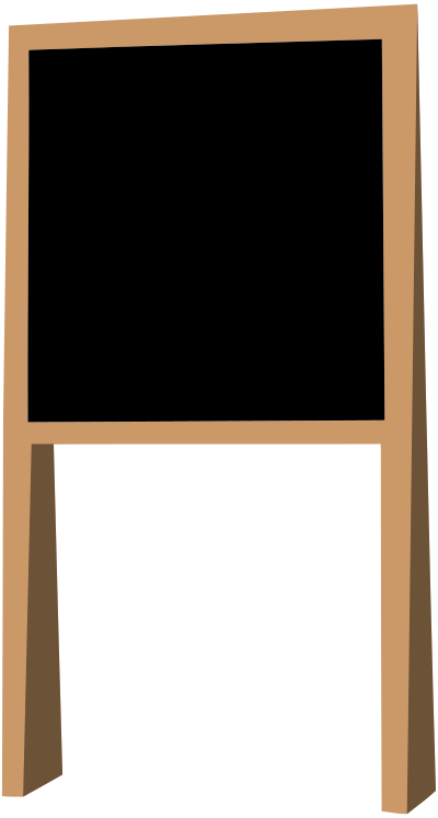 Blackboard clipart