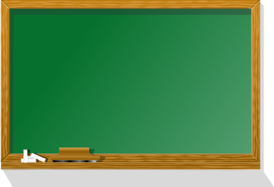 Blackboard clipart