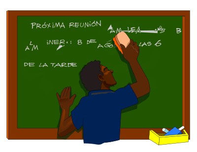 blackboard, eraser, SIC, men clipart