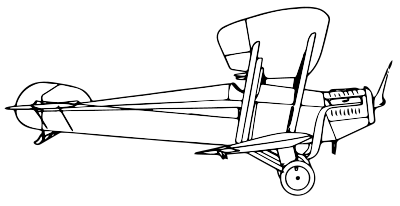 Blackburn Swift Biplane clipart