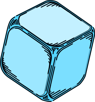 Blank die clipart