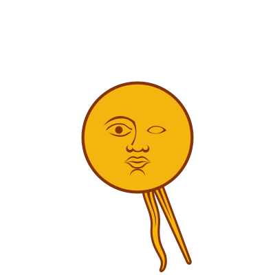 Blazing sun 3 clipart