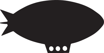 Blimp clipart