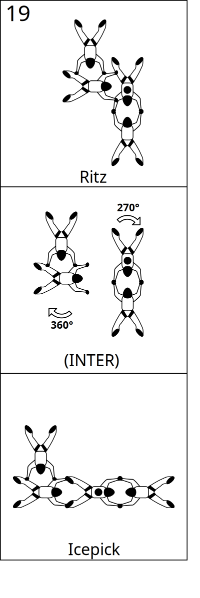 Bloc 19 - Vol relatif à 4, Block 19 - Formation Skydiving 4-Way clipart