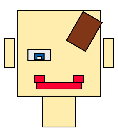 Block Head clipart