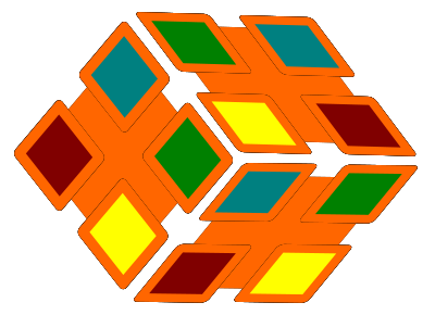 Block shape clipart