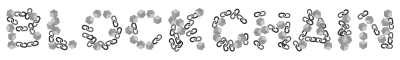 Blockchain Typography clipart