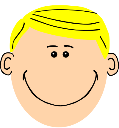 Blond Dad clipart