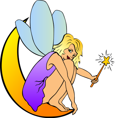 Blonde Fairy clipart
