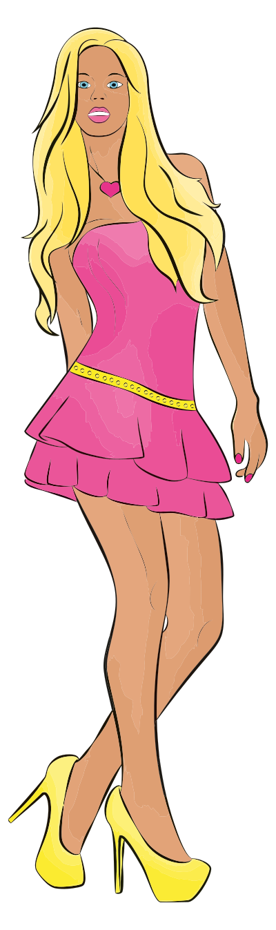 Blonde Woman clipart