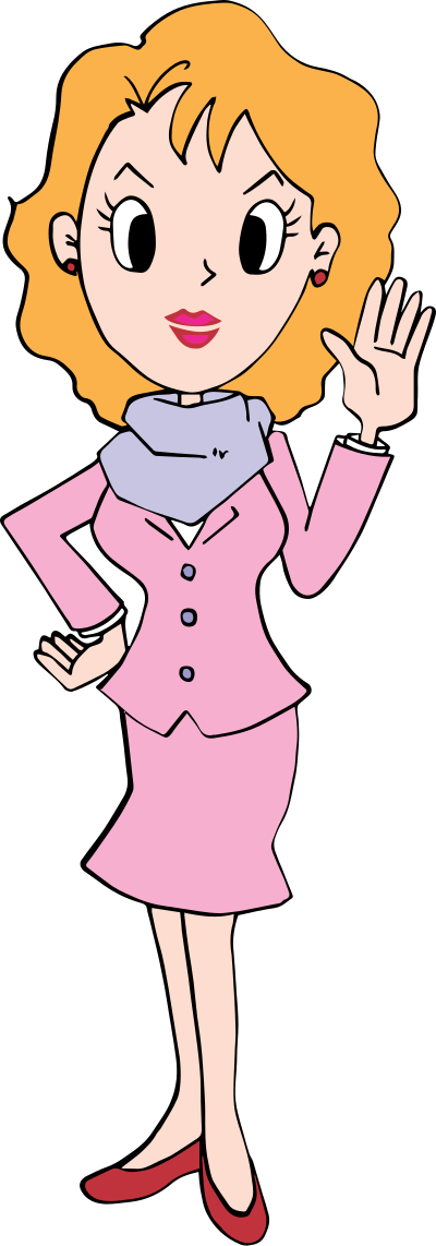 Blonde Woman (#3) clipart
