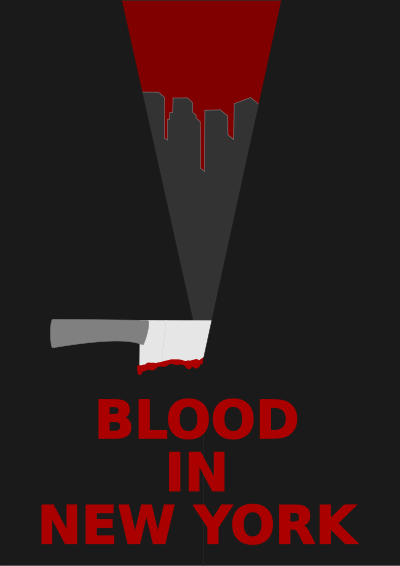 BLOOD IN NEW YORK clipart
